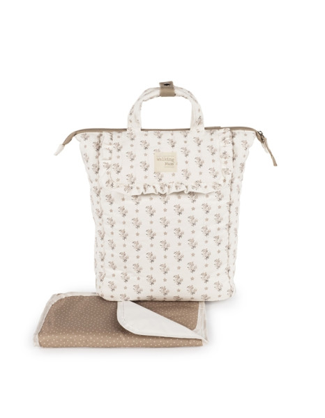 Τσάντα Αλλαξιέρα Backpack Botton Flowers Τσάντα Αλλαξιέρα Backpack Botton Flowers
