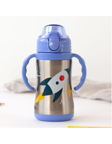 Παγούρι Θερμός με Λαβές Space Rocket 280ml.6+Μ