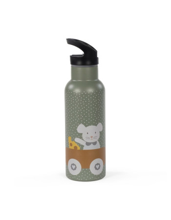 Παγούρι Θερμός Poppy Mouse Olive 500ml. | Walking Mum