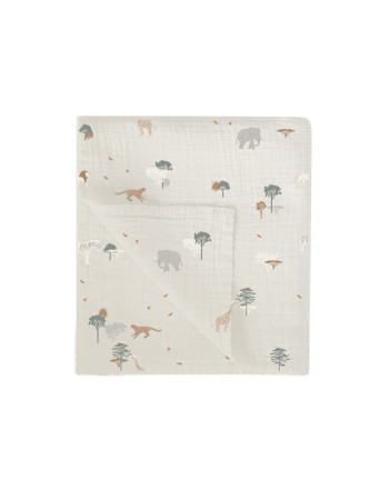 Πάνα Μουσελίνα Bamboo Nairobi 120x120εκ. | Bimbidreams