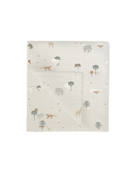 Πάνα Μουσελίνα Bamboo Nairobi 120x120εκ. Πάνα Μουσελίνα Bamboo Nairobi 120x120εκ.