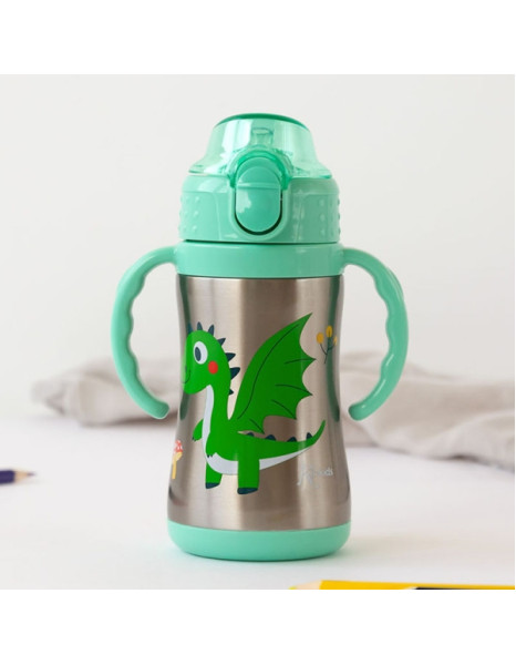 Παγούρι Θερμός με Λαβές Dragon 280ml.6+Μ