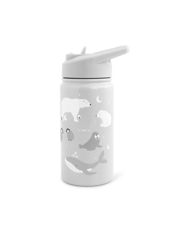 Παγούρι Θερμός Saro Polar Bear Γκρι 350ml. | Saro