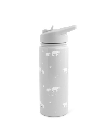 Παγούρι Θερμός Saro Polar Bear Γκρι 500ml. | Saro