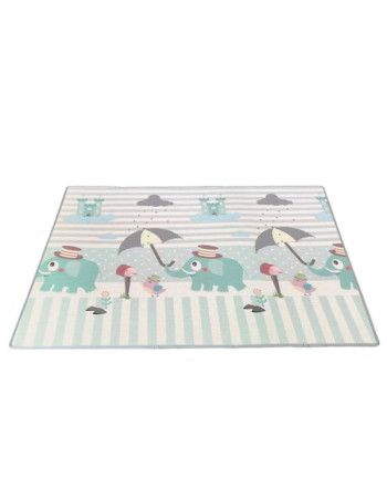 Αναδιπλούμενο Χαλάκι Παιχνιδιού Elephant 200x150εκ. | Kiokids Αναδιπλούμενο Χαλάκι Παιχνιδιού Elephant 200x150εκ. | Kiokids