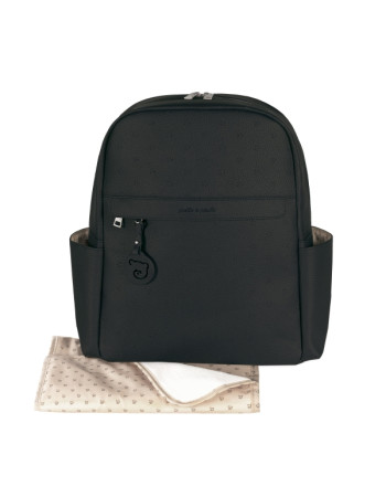 Τσάντα Αλλαξιέρα Backpack London Black | Pasito a Pasito