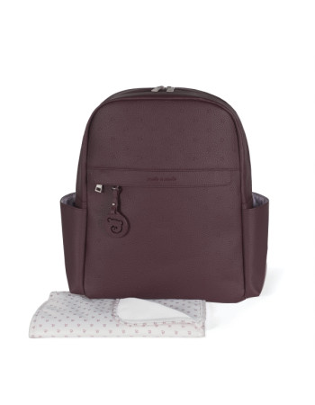 Τσάντα Αλλαξιέρα Backpack London Cherry | Pasito a Pasito Τσάντα Αλλαξιέρα Backpack London Cherry | Pasito a Pasito