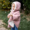 Bemini Poncho Ταξιδίου Blush Vintage Pink 9-36M. | Bemini