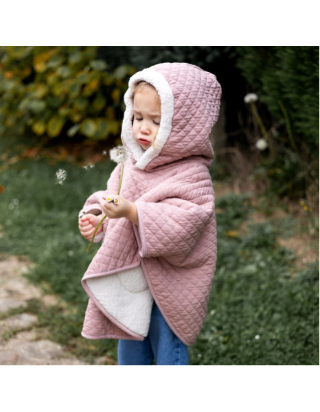 Bemini Poncho Ταξιδίου Blush Vintage Pink 9-36M.