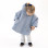 Bemini Poncho Ταξιδίου Stone Blue 9-36M. | Bemini