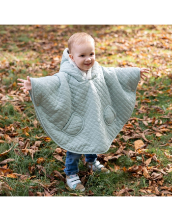 Bemini Poncho Ταξιδίου Blush Mint 9-36M. | Bemini