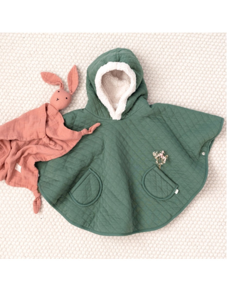 Bemini Poncho Ταξιδίου Moss Green 9-36M.