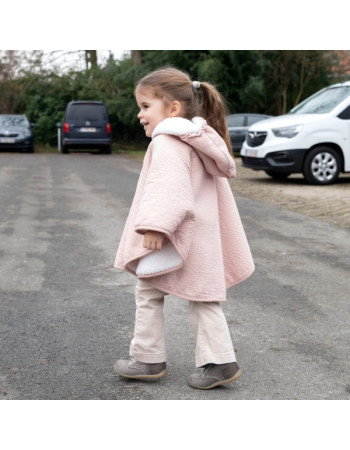 Bemini Poncho Ταξιδίου Cadum Blush Pink 9-36M. | Bemini