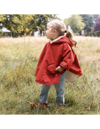 Bemini Αδιάβροχο Poncho Ταξιδίου Red 9-36M. | Bemini
