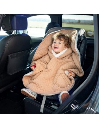 Bemini Poncho Ταξιδίου Beige 9-36M. | Bemini