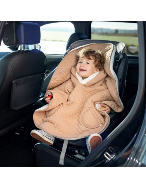 Bemini Poncho Ταξιδίου Beige 9-36M.
