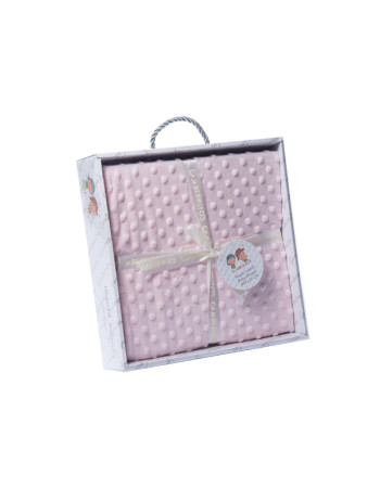 Κουβέρτα Microfiber Ροζ 80x110εκ. | Gamberritos Κουβέρτα Microfiber Ροζ 80x110εκ. | Gamberritos
