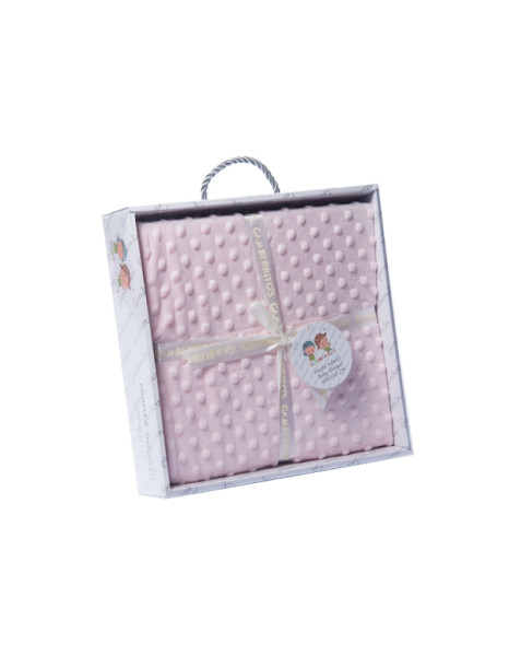 Κουβέρτα Microfiber Ροζ 110x140εκ.