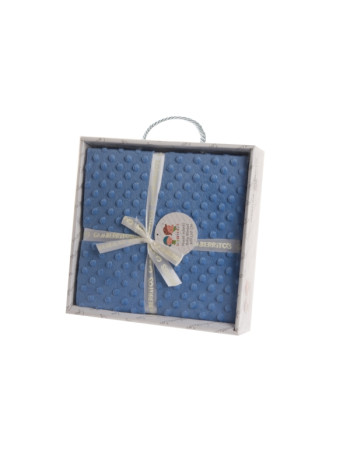 Κουβέρτα Microfiber Μπλε 80x110εκ. | Gamberritos Κουβέρτα Microfiber Μπλε 80x110εκ. | Gamberritos