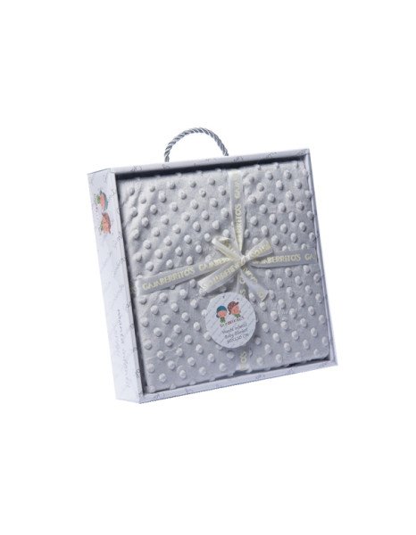Κουβέρτα Microfiber Γκρι  80x110εκ.