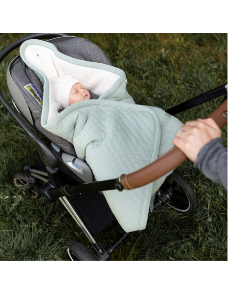 Bemini Biside® Κουβέρτα Ταξιδιού Winter Mint 0-12M