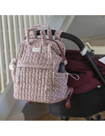 Τσάντα Αλλαξιέρα Backpack Cherry Flowers | Pasito a Pasito Τσάντα Αλλαξιέρα Backpack Cherry Flowers | Pasito a Pasito
