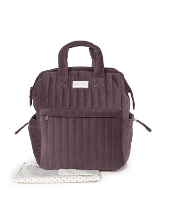 Τσάντα Αλλαξιέρα Backpack Cherry Velvet | Pasito a Pasito Τσάντα Αλλαξιέρα Backpack Cherry Velvet | Pasito a Pasito