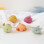 KIOKIDS SET OF 5 SEA ANIMALS ANTIMOHO FOR THE BATHROOM