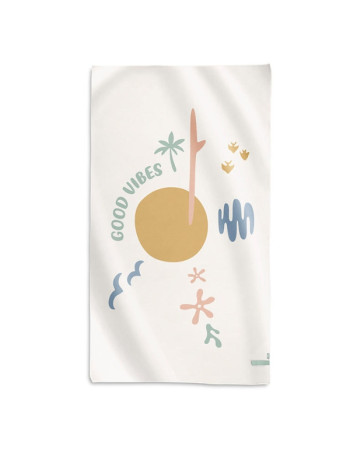 Πετσέτα Παραλίας Microfiber Good Vibes 90x160εκ. | Saro