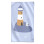navy hugs towel