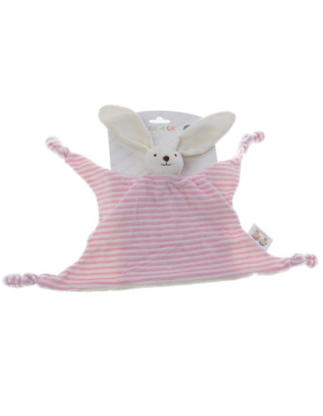 Πανάκι Παρηγοριάς Little Rabbit Ροζ 20cm. Πανάκι Παρηγοριάς Little Rabbit Ροζ 20cm.