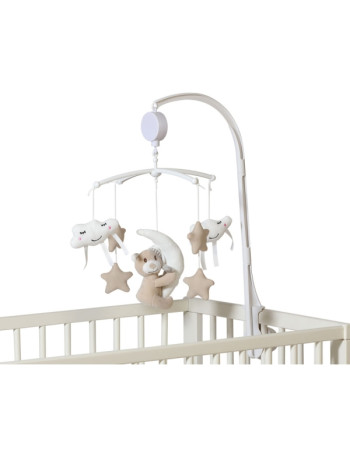 Μουσικό Περιστρεφόμενο Κούνιας "Bear & Stars" | Kiokids