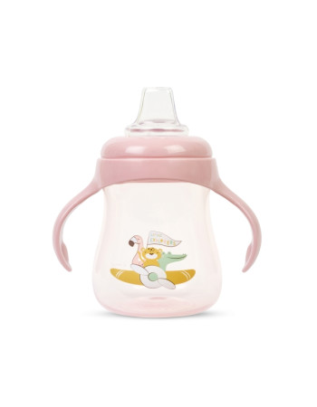 Ποτηράκι Εκπαιδευτικό Pink - 250ml.6+Μ Ποτηράκι Εκπαιδευτικό Pink - 250ml.6+Μ