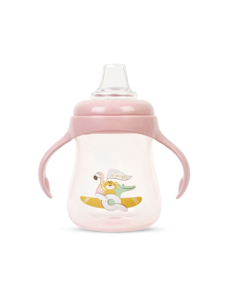 Ποτηράκι Εκπαιδευτικό Pink - 250ml.6+Μ