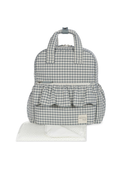 Τσάντα Αλλαξιέρα Backpack Praline Vichy Matcha