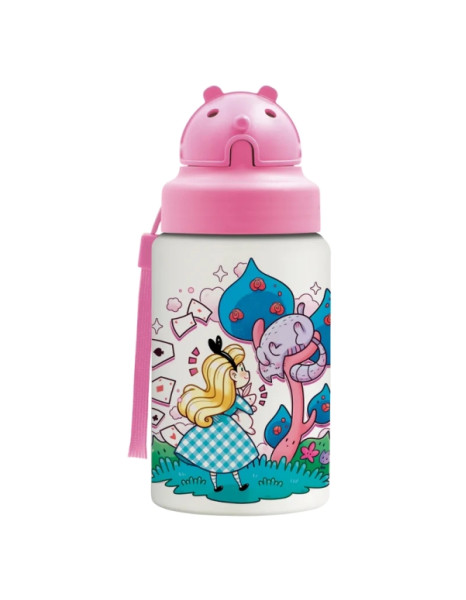 Παγούρι Θερμός Alice in Wonderland Oby Cap 350ml. Παγούρι Θερμός Alice in Wonderland Oby Cap 350ml.