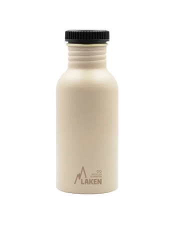 Παγούρι Αλουμινίου Μπεζ 600ml.Basic Plain™ | Laken Junior