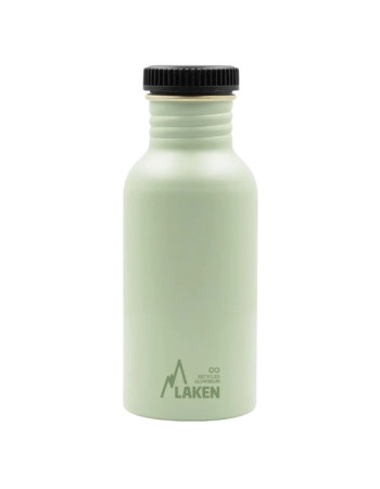 Παγούρι Αλουμινίου Φυστικί 600ml.Basic Plain™ | Laken Junior
