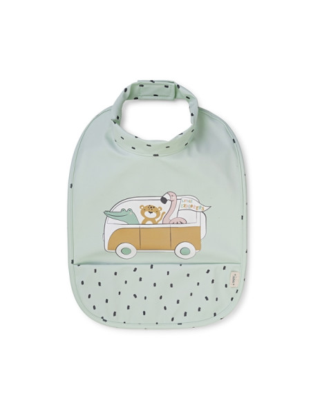 Αδιάβροχη Σαλιάρα με Velchro Little Explorers