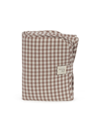 Αλλαξιέρα Στρωματάκι Praline Vichy Moka 18x27x4εκ. | Walking Mum