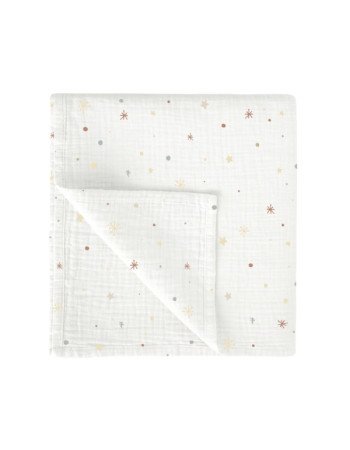 Πάνα Μουσελίνα Bamboo Night Stars 120x120εκ. | Bimbidreams