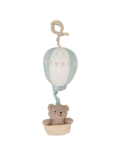 Λούτρινο Παιχνίδι με μελωδία Αερόστατο 0+M 30εκ. Λούτρινο Παιχνίδι με μελωδία Αερόστατο 0+M 30εκ.