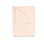 Κουβέρτα Αγκαλιάς 100 Cotton 80x100 Beige/Coral 0.5Tog | Bemini