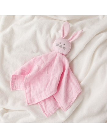 Πανάκι Παρηγοριάς Bunny Ροζ 30cm. 0+ Μηνών | Kiokids