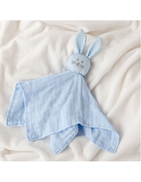 Πανάκι Παρηγοριάς Bunny Σιέλ 30cm. 0+ Μηνών Πανάκι Παρηγοριάς Bunny Σιέλ 30cm. 0+ Μηνών