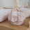 Καλάθι Οργάνωσης Praline Vichy Moka 22x16x22 εκ. | Walking Mum