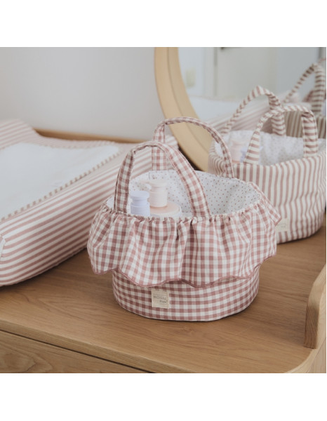 Καλάθι Οργάνωσης Praline Vichy Moka 22x16x22 εκ. Καλάθι Οργάνωσης Praline Vichy Moka 22x16x22 εκ.