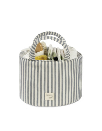 Καλάθι Οργάνωσης Praline Strips Matcha 22x16x22 εκ. | Walking Mum