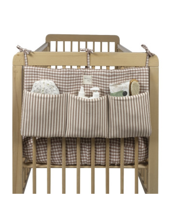Οργάνωτης Κούνιας Praline Moka 59x30x2 εκ. | Walking Mum Οργάνωτης Κούνιας Praline Moka 59x30x2 εκ. | Walking Mum