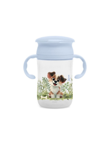 Εκπαιδευτικό Ποτηράκι 360° Σκυλάκι 330 ml +12m | Kiokids